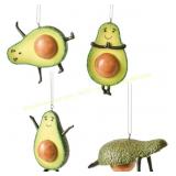 Bridge Collection Avocado Yoga Ornaments