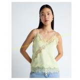 Devil Wears Prada Lace Trim Blouse Sz XL