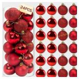 Napzy 24-Count Shatterproof Ornaments 2.36"