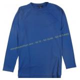 Eileen Fisher Side-Vent Crewneck Tunic Blouse size