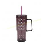 Mainstays 30 oz Purple Bubble Tumbler 2ct