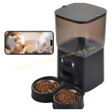 Cat Feeder with Camera, 5L, WiFi Dispenser & Cat L