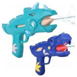 Unanscre 2-Pack Dinosaur Water Gun