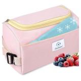 Genteen Freezable Lunch Bag with Ice Packs