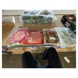 Party supplies and a book about inflation
