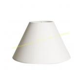 Simplee Adesso White Lamp Shade, 10"H x 15"D 2ct