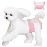 Ambreview Female Dog Diapers, 10 PCS