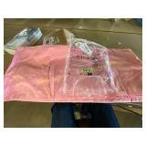 Pink bed sheets