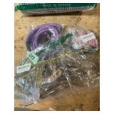 Large 4 dog muzzle, Fida leash, Voyager harness