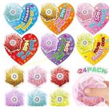 Shemira 24 Valentines Cards with Spinner