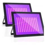 150W LED Black Light UV Projector (2pcs)