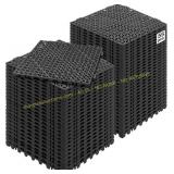 VEVOR PVC Interlocking Drainage Mat 12x12