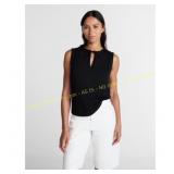 Time and Tru Tie Front Top L