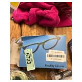 Reading Glasses, Stickers, Portable Fan & Misc