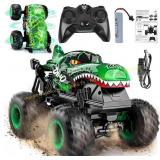 BEZGAR Monster Truck RC Car 1:20 Green
