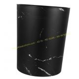 Alipis Marble Pattern Trash Can Wastebasket