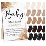 Hoteam Baby Shower Games Kit with Socks
