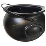 GiftExpress 8" Black Cauldron Decor