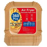 Boribim 9-Inch Air Fryer Liners 360 PCS