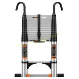 Telescopic Ladder 3.8M Aluminium, 330lb
