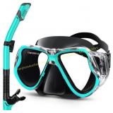 Greatever Dry Snorkel Set: Panoramic Mask