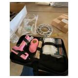 Hot glue gun and machined metal rings