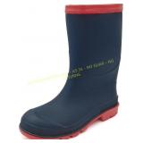 Amoji Kids Rain Shoes Easy-On Rubber Boots