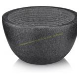 Beau Brummell Marble Shaving Soap Bowl (Black)