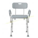 Medline Shower Chair with Backrest & Arms