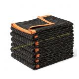 Amazon Basics Moving Blankets 72x80 (6) Black