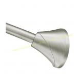 Moen 57-60 in Brushed Nickel Shower Rod