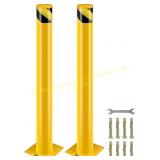VEVOR Safety Bollard, 42" Post, Yellow
