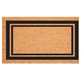 Calloway Mills Border Doormat 18" x 30" Black