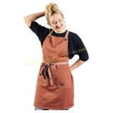 Caldo Crossback Kitchen Apron - Adjustable