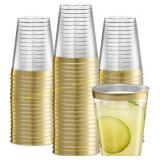 25ct PLASTICPRO 8 oz Crystal Clear Tumblers