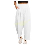 (M) EVALESS Women s Wide Leg Palazzo Pants
