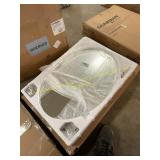 JuneBrushes Fogless Oval Mirror 17x14