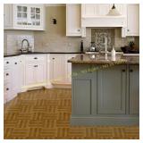 Achim Tivoli Oak Vinyl Floor Tile Set