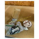 Glass tape, clamp, and toothbrush heads