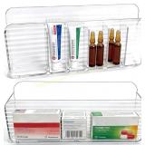 Medicine Holder for Cabinet Door, 2-Pack