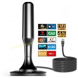 TV Antenna for 4K/1080P HDTV (Magnetic)