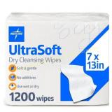 Medline Ultrasoft Dry Baby Wipes, 1,200 ct
