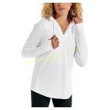 Coolibar UPF 50+ Catalina Hoodie Tunic Top Sz M