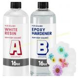 NASUBI 32oz White Resin Epoxy - Easy to Use
