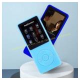Sky Blue MP3 Player, 16GB SD, FM, Video