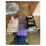 Ribbon decorations and travel pill case