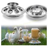 Potchen Baby Chick Feeder & Waterer Base, 1 Qt