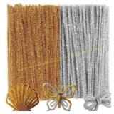 Caydo 200P Glitter Pipe Cleaners, decorations