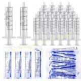 Geiserailie 100 Pcs Syringes No Needle 5ml