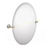 Glenshire 26x22 Frameless Pivot Mirror, Nickel